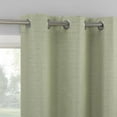 thumbnail image 4 of 2pc Sun Zero Wylder Texture Thermal Blackout Grommet Curtain Panel Pair, 4 of 4
