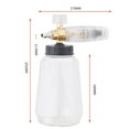 thumbnail image 2 of High Pressure Car Washer Car Wash Accessories Foam Washer 1/4 Quick Connect Clear 1L, 2 of 7