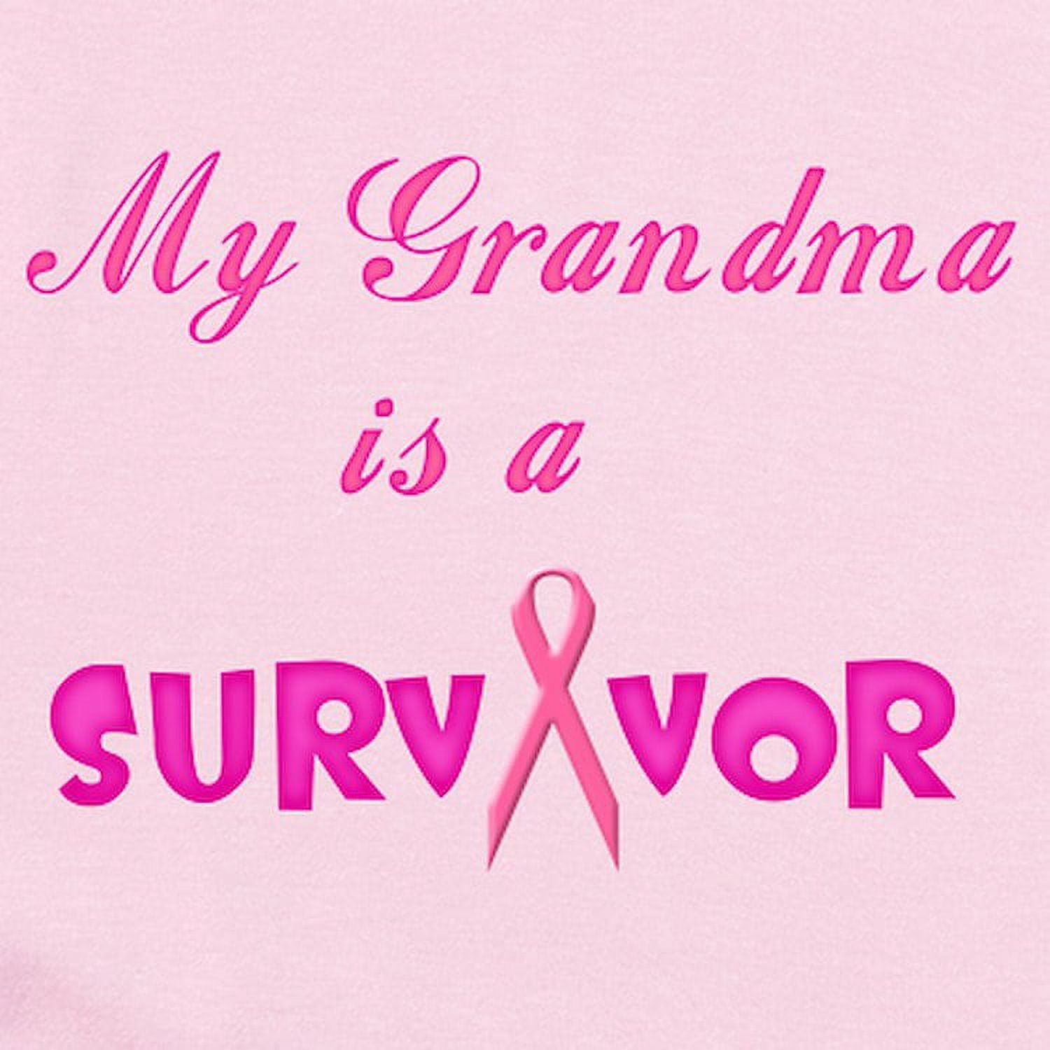CafePress - My Grandma Is A Survivor Infant Onesie - Baby Light Bodysuit, Size Newborn - 24 Months