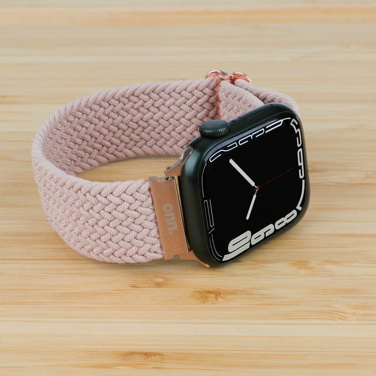 Onn+ Watch Band, Universal Fit for Apple Samsung Garmin, Pink
