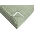 thumbnail image 6 of DNG Creations Zipper Fitted Sheet ( Includes - 1 Elastic Fitted Sheet & 2 Base Sheet has Zipper ) 100% Egyptian Cotton 12 Inch Deep Pocket (Solid Light Sage - Queen ), 6 of 9