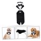 thumbnail image 5 of TABLETREANDS 1Jgo Tuxedo Para Mascotas En Negro Cómodo Y Para Fiestas Y Reuniones, 5 of 8