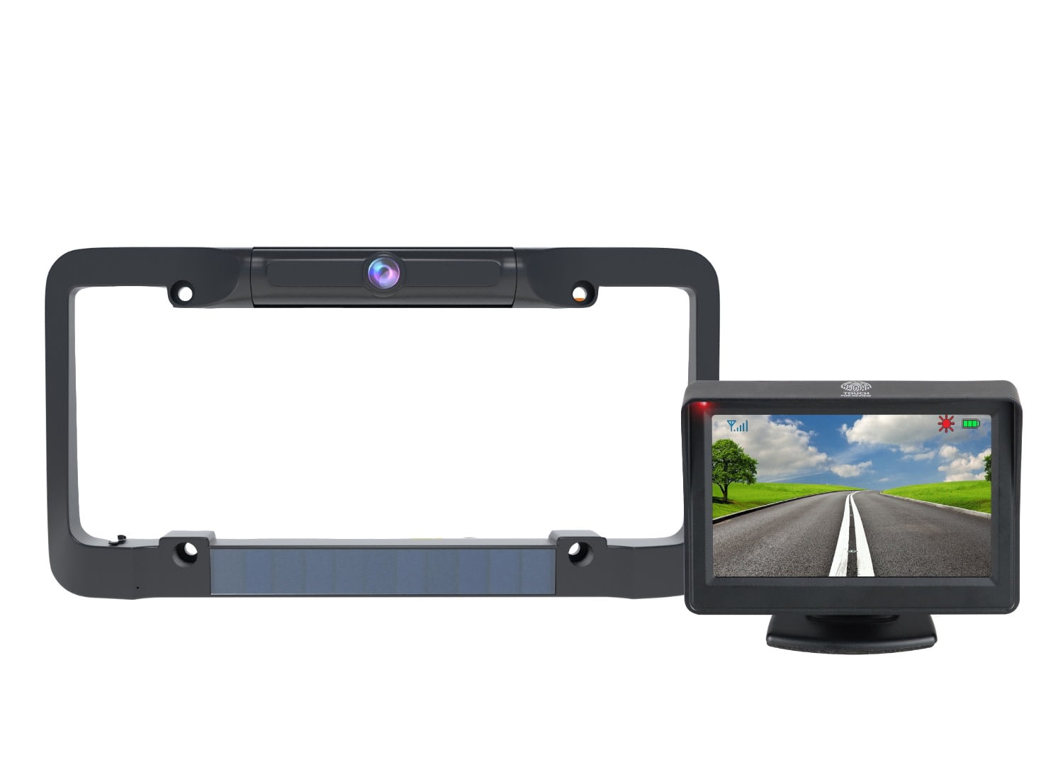 myGEKOgear by Adesso Solar Backup Cam, Black