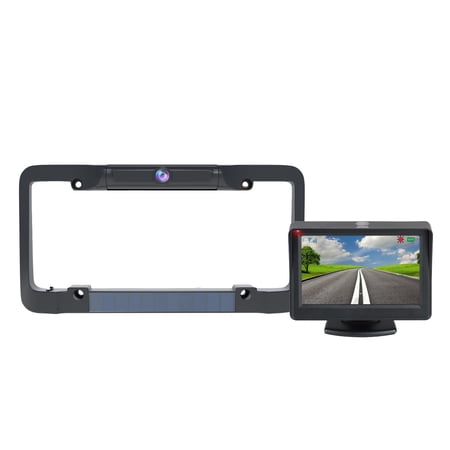 UPC: 0850006713301 | myGEKOgear by Adesso Solar Backup Cam  Black