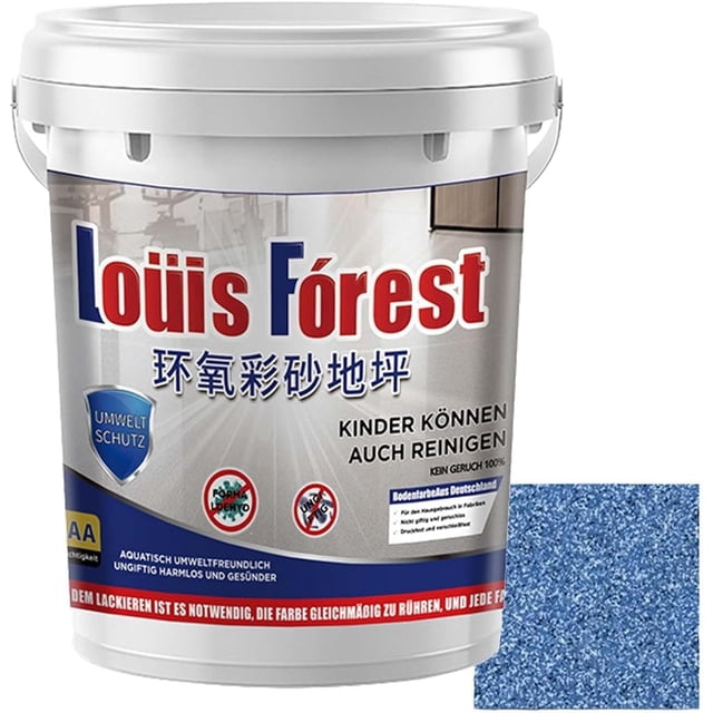 High-Gloss Marble Effect Epoxy Floor Coating,Epoxy Floor Paint for Garage,Self-Leveling Concrete Floor Paint,Quick-Dry Non-Slip Wear-Resistant Basement Waterproof Water-Based Paint