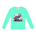 thumbnail image 4 of JTieacloth Ensemble de Pyjama pour Enfants, Haut à Manches Longues et Col Rond Imprimé, Pantalon Long, Vêtements de Maison (2-9 Ans), Tenues pour Garçons Tailles 3-4 Ans, 4 of 4