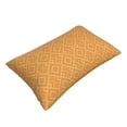 thumbnail image 3 of YFYANG Super Soft Rectangular Plush Cushion Cover (Without Pillow Insert), Yellow Abstract Geometry Comfort and Non-Pilling Hidden Zip Bedroom Sofa Pillowcases, 16"x24", 3 of 9