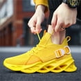 thumbnail image 4 of GHFKKB Men's Fashion Sneakers Breathable Mesh Running Shoes Blade Non Slip Soft Sole Casual Athletic Walking Shoes, 4 of 5