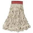 thumbnail image 2 of Swinger Loop Wet Mop Heads, Cotton/Synthetic, Blue, Large, 2 of 2