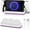 White, variant on Charging Stand for PS Portal Remote Player, Portable Dock with RGB Lighting Modes and Type-C Cable, Stand Accessory for Playstation Portal Console-Black