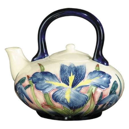 - Springdale Lighting Iris Hand Painted Porcelain Tea Pot