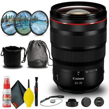 Canon RF 24-70mm F/2.8L IS USM Lens (3680C002)   Filter Kit   Lens Pouch   More(International Model)