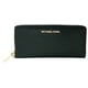 thumbnail image 2 of Michael Kors - portafolios grande continental para mujer, piel de guijarro, Negro/Oro, Large size wallet wallet, portafolios Continental, 2 of 5