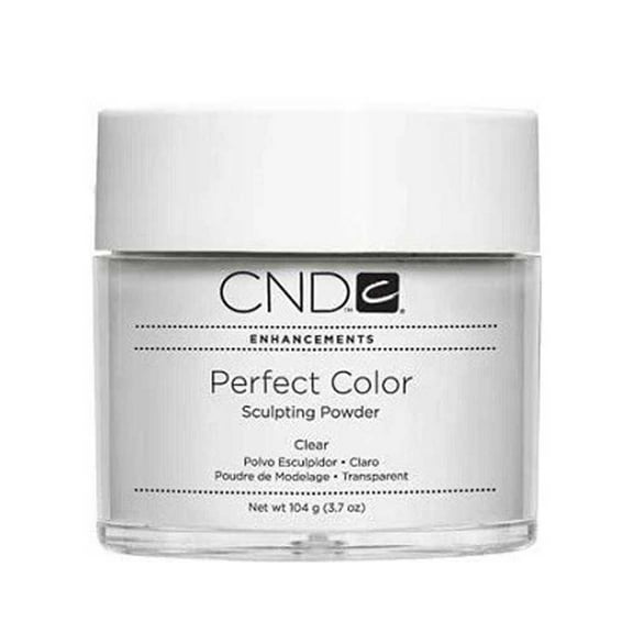 [3 BOTTLES] CND Enhancements, Perfect Color Sculpting Powder - Clear 3.7 oz. * BEAUTY TALK LA *