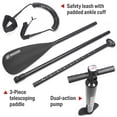thumbnail image 3 of Seachoice 86949 Inflatable Stand-Up Paddle Board Kit - Woodgrain, 10'6", 3 of 7