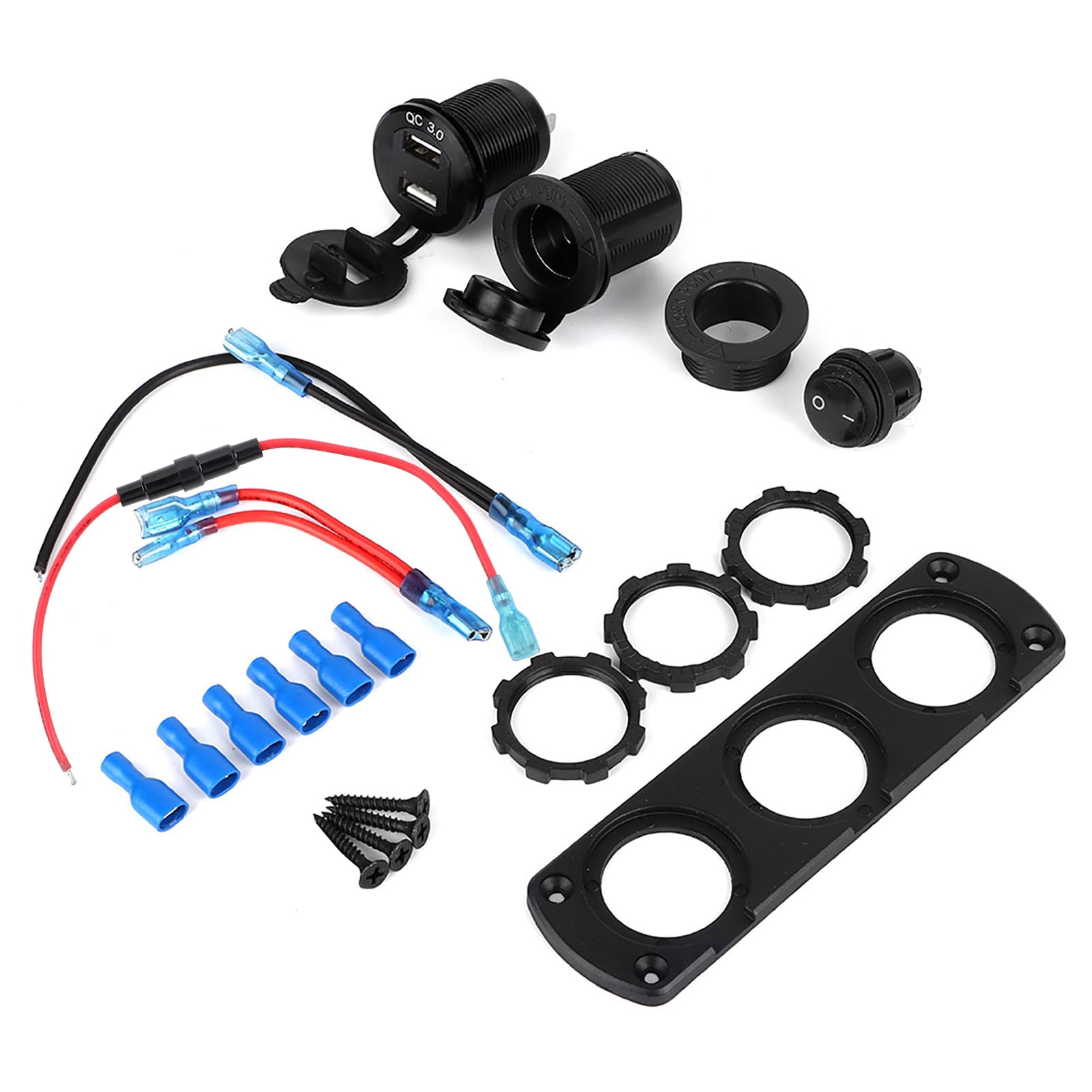 Independent Switch Safe Car , Lighter Socket, For Yachts Vehicles