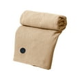 thumbnail image 2 of BingTong Heated Shawl Wraps For Women Corded Heated Blanket Soft Zipper Shawl Wraps 2025 Winter Warm USB Powered Heating Scarf Electric Blanket Portable Throw Wrap Beige, 2 of 8