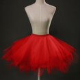 thumbnail image 4 of Tutu Skirts for Women 80's Tutu Skirt Layered Tulle Petticoat Halloween Tutu, 4 of 8