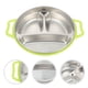 thumbnail image 2 of KAKOWELY Plato de comida con doble asa, plato dividido para servir comida, plato dividido con 3 compartimentos, accesorio para niños, 2 of 4