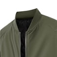 thumbnail image 6 of StSilkitty Lightweight Jacket for Men Solid Color Long Sleeve Full Zip Jacket Coat with Pockets Loose Casual Outerwear, 6 of 7