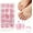 Soft Elegance, variant on Press Toenails, 150 count Press ons White Line Soft Gel Square False Tips, 15 Sizes Full Cover Toenail Kit for Women Art