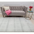 thumbnail image 4 of Isaac Mizrahi Serafina EO40A Cozied Up Floral Contemporary Gray Area Rug, 2'7" x 8', 4 of 6