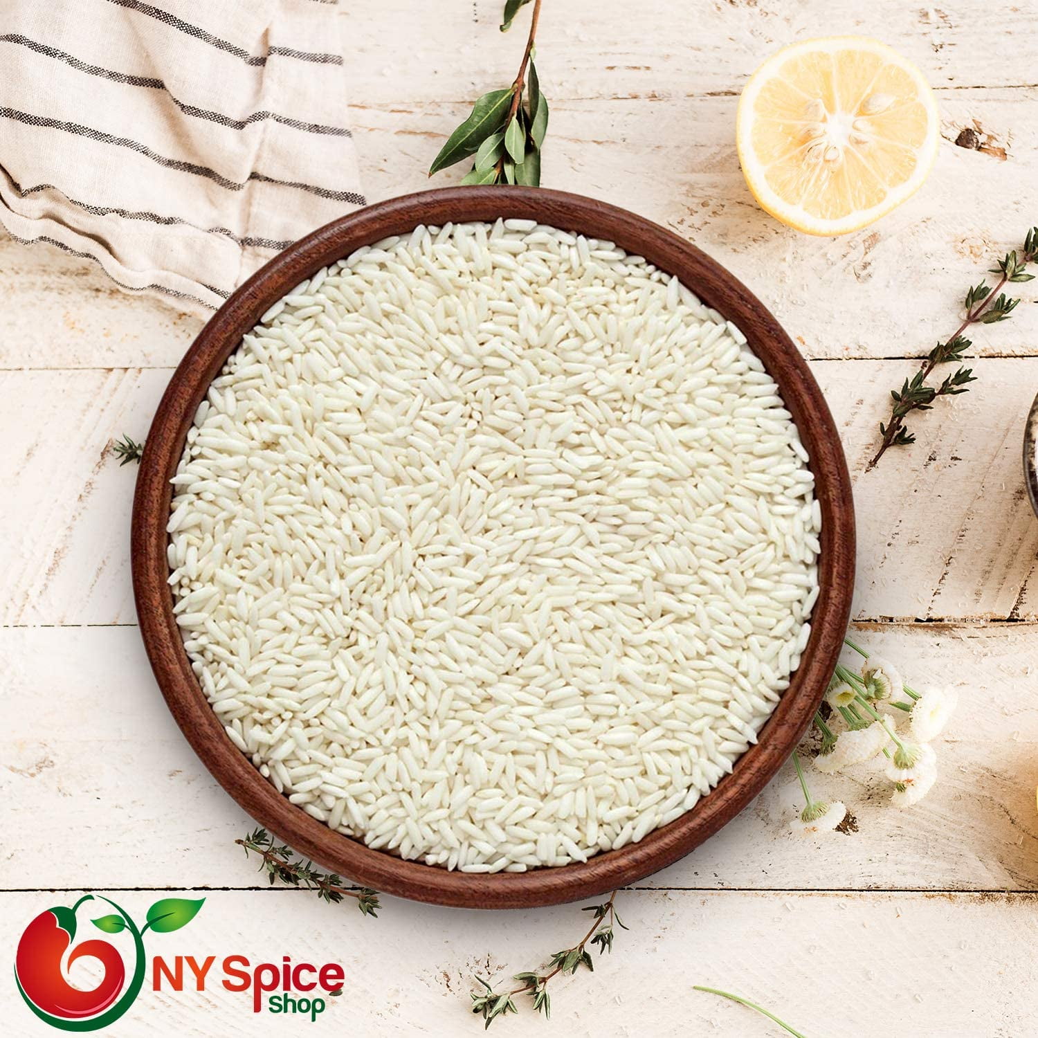 NY SPICE SHOP Sticky White Rice - 3 Pound - Sweet Rice Sticky - Sweet Rice - Sticky Rice