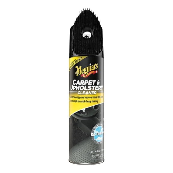 Meguiar's Carpet & Upholstery Cleaner – Car Upholstery Cleaner & Fabric Cleaner - G191419, 19 oz