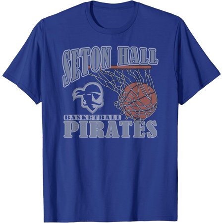 Seton Hall Pirates Basketball Vintage Lift Royal T-Shirt, Unisex T-Shirt