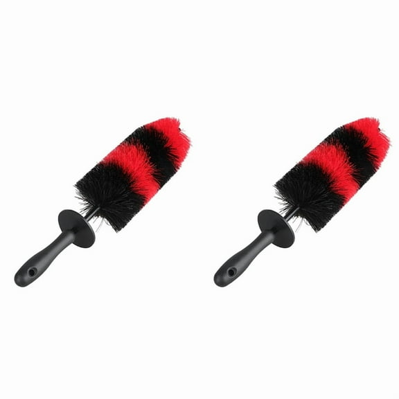 2X Car Wheel Wash Vehicle Car Wheel Tire Rim Scrub Brush Cleaner Washing Tool