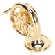 thumbnail image 3 of Broche de solapa en forma de trompa en miniatura de oro, minibroche de instrumento musical de latón con caja de almacenamiento, 3 of 5