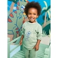 thumbnail image 3 of Garanimals Newborn, Baby & Toddler Boy Cotton 6-Piece Outfit Sets, Graphic Tops & Pull-On Bottoms, Sizes 0-6T, 3 of 12