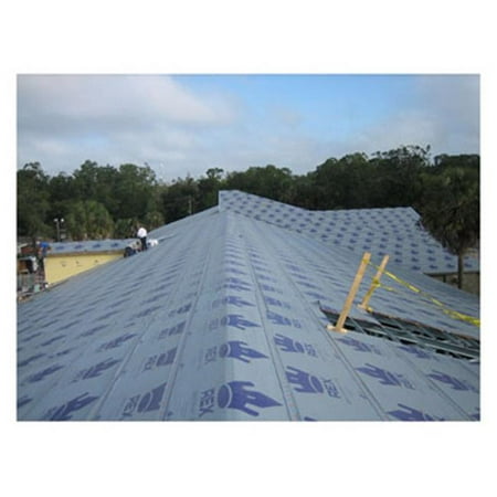 ALPHA PROTECH ENGINEERED PRODUCTS I Rex Synthetic Felt Roof Underlayment, 48-In. x 250-Ft. EPB UL 48250 (Best Synthetic Roof Underlayment)