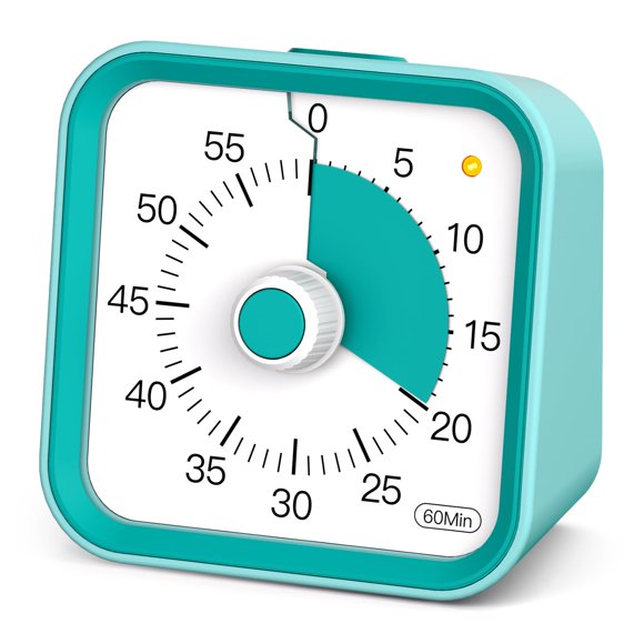 Infpokid Temporizador Visual Para Niños Con Función De Pausa Temporizador De Cuenta Regresiva De 60 Minutos Para Niños Escritorio Estudio Enseñanza Cocina Cocina Oficina Reuniones Gestión Del Tiempo P