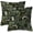 Spring Floral, variant on Mid-Century Drop Shapes Throw Pillow Cover Case Modern Retro Style Throw Pillows Set of 2 Super Soft Pillow Covers 18x18 Inches Farmhouse Home Decor for Living Room Bedroom Sofa Couch Cushion Cover