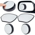 thumbnail image 6 of 2 Sets 2 Style Glass Rearview Mirror with Plastic Chuck Mixed Color 1 set/style, 6 of 6