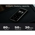 thumbnail image 2 of M6 Bluetooth 5.0 Lossless MP3 Player HiFi Portable Audio Player with FM Radio E-Book Voice Recorder for Children Gifts, 2 of 9