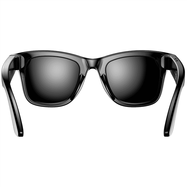 Gafas de Sol Ai Smart con Cámara de Alta Definición de 8 Megapíxeles Ai Reconocimiento Fotográfico Ai Traducción Inteligente Micrófono Dual 4GB RAM+32GB ROM -negro