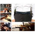 thumbnail image 2 of Men's Belt Genuine Leather Belt Automatic Buckle Ratchet Dress Belt for Men Perfect Fit Waist Size Up to 46"-Functional, Stylish and Durable, 2 of 8