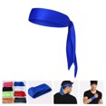 thumbnail image 2 of SHISUYAN Men's Non-Elastic Sports Headband for Yoga, Cycling, Basketball (Blue), 2 of 6
