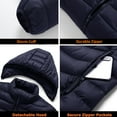thumbnail image 5 of Heated Jackets for Women Men Outdoor Heating Puffer Coat Lightweight Pockets Heated Coat Winter Outfits, 5 of 8