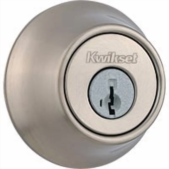 Kwikset 660 Single Cylinder Deadbolt with SmartKey - Pack of 4 Case Quantity Pack