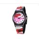 thumbnail image 1 of Reloj de pulsera de cuarzo con diseño de camuflaje para niños y niñas, color rojo, talla S, 1 of 3