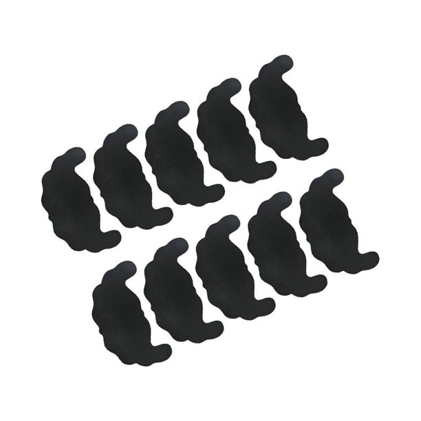 Guardurnaity 5 pares de sujetador adhesivo reutilizable para mujer, cubierta reafirmante, silueta con confianza, parche para el pecho, sujetador Accesorios de disfraces 20.9 x 11.1 cm Negro