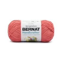 Bernat® Handicrafter Cotton™ #4 Worsted (Medium) Cotton Yarn, Tangerine 14oz/400g 674 Yards