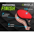 thumbnail image 3 of Paleta de ping pong Rydla Professional con tecnología de fibra de carbono, 3 of 8