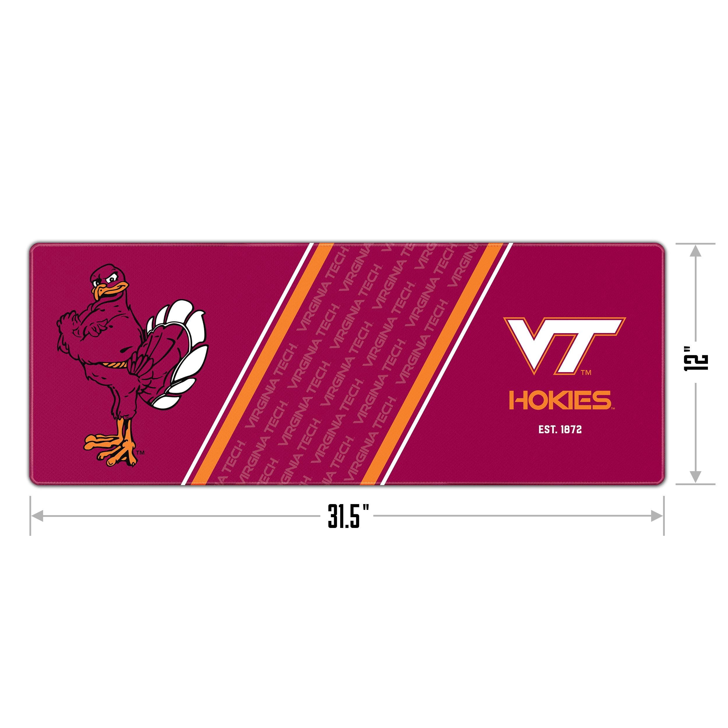 YouTheFan NCAA Virginia Tech Hokies Logo Series Desk Pad SMU
