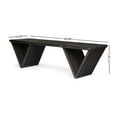 thumbnail image 6 of Christopher Knight Home Esme Outdoor Acacia Wood Bench, Dark Gray Finish, 6 of 6