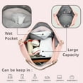 thumbnail image 4 of Travel Bag Weekender Bags for Women Overnight Duffel Bag with with Shoes Compartment and Wet Pocket, 4 of 5