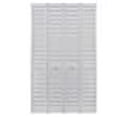 thumbnail image 3 of Spectrum SEALL48 48 x 80 Po Seabrooke Porte à Persiennes Pleine en PVC à Deux Volets, Blanc, 3 of 5